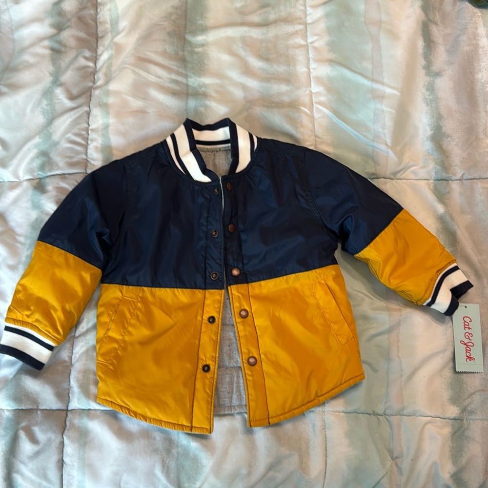 COPY - Cat & Jack boys reversible jacket, 2T